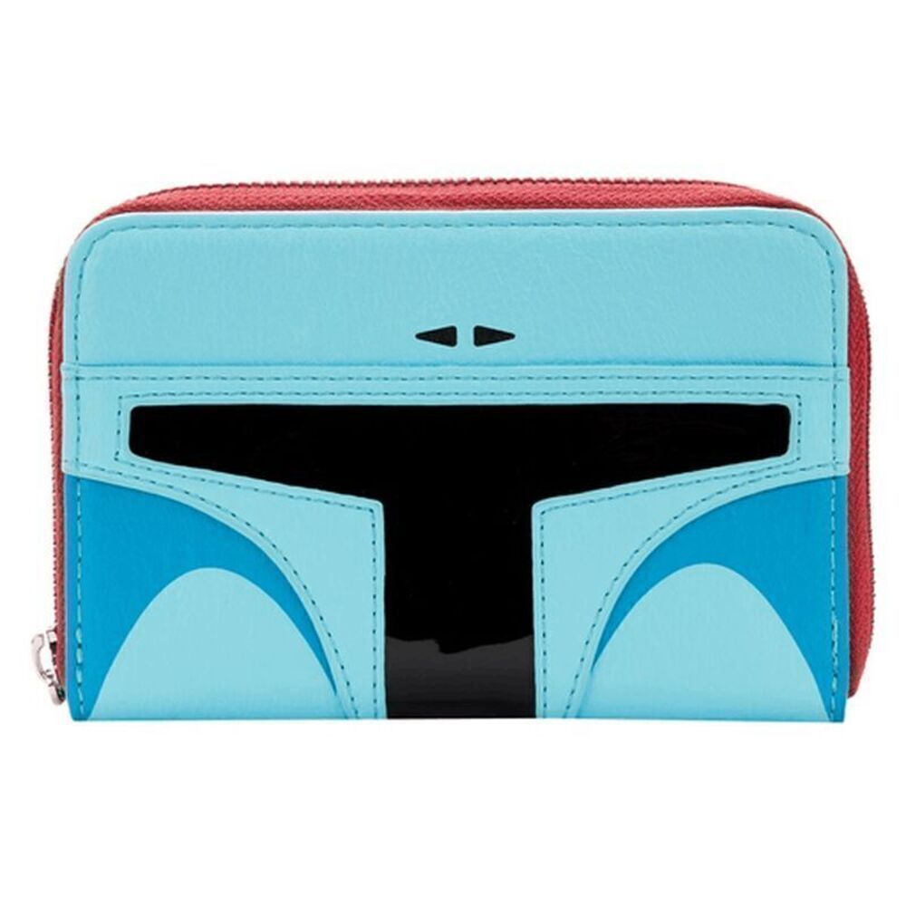 Loungefly Disney Star Wars Droids Boba Fett Zip Around Wallet